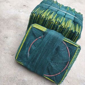 河虾笼地网虾笼渔网鱼笼渔笼捕鱼笼逮虾笼河虾黄鳝泥鳅笼大鱼小鱼