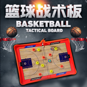 磁粒拉链式篮球战术板教练战术板图示板教板Tactical board讲解板