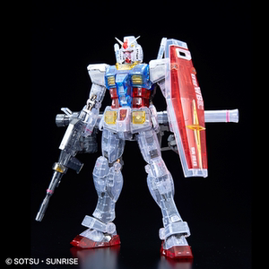 现货万代高达基地限定 头号玩家 mg rx-78-2 元祖高达3.0彩色透明