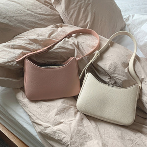mocobling韩国代购正品21春新款韩版简约纯色腋下单肩包