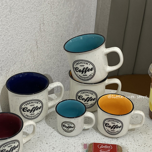 大中小迷你号陶瓷马克杯合集浓缩咖啡杯水杯子牛奶杯茶杯家用创意