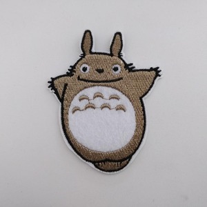 日本卡通动漫龙猫刺绣补丁布贴童装装饰衣服辅料时尚包包补洞贴花