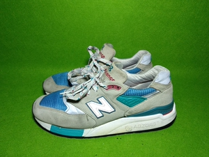 二手正品 m998 新百伦998 美国产 总统慢跑鞋 42.5码