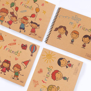 画画本小学生卡通可爱