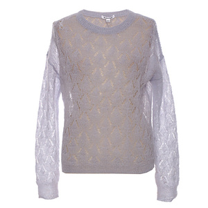 季候风锦纶纯色通勤常规单件针织衫毛衫 时尚新款毛衣女0603ta304