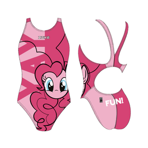 zoke洲克儿童泳衣三角连体女孩学生训练竞赛专业游泳衣卡通图案