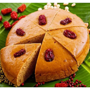 红糖发糕农家手工福糕酒店宴席红枣发糕状元糕糯米糕点早餐糕点心