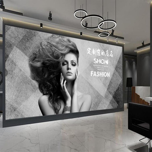 创意3d立体吧台墙壁画美发店壁纸墙纸广州易尚电子商务有限公司39