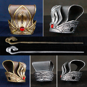 古风男士头冠影视古装公子将军束发头饰摄影演出剧组道具男配饰