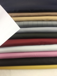 新款精品兰美人纯色涤丝纺里子布梭织里料服装里布内里面料西服衬