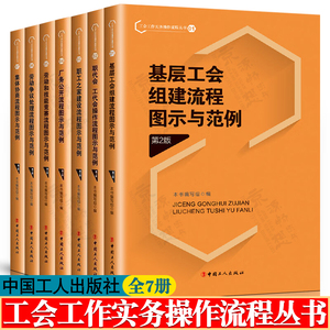 工会工作实务操作流程丛书 基层工会组建职代会工代会操作职工之家建设厂务公开劳动技能竞赛劳动争议处理集体协商流程图示与范例