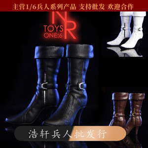 现货 NRtoys NR03 1/6 女兵人偶 艾达王 长靴 女鞋子 作战靴 模型