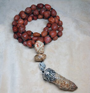 外蒙红筋脉红玛瑙