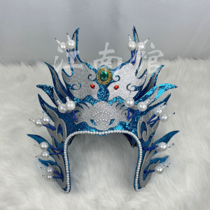 川剧变脸帽魔术道具帽舞台演出戏曲头饰成都厂家定制额子