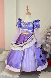 叶罗丽精灵梦cosplay时间公主时希同款cos服儿童裙礼服演出连衣裙