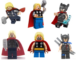 全新正货 lego 乐高 超级英雄 复仇者联盟雷神人仔 76038 76142