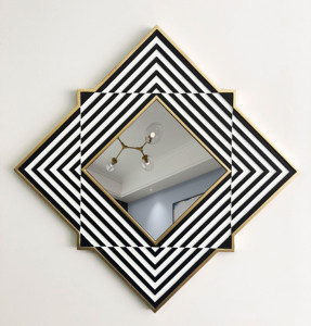 现代欧式镜子壁挂浴室镜客厅装饰镜背景墙玄关餐厅墙面创意餐边镜