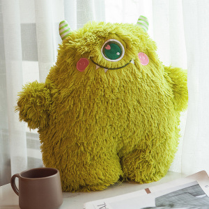 小怪兽毛绒玩具女孩睡觉抱枕大号公仔布娃娃玩偶床上女生超萌礼物