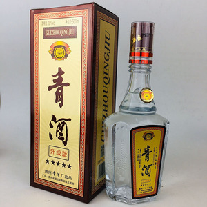 52度贵州青酒 青溪牌 500mlx6瓶 浓香型酒 五星纸盒包邮高度
