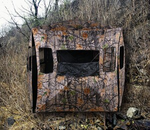 冬钓帐篷 仿生迷彩野地摄影 观鸟双人隐蔽掩体狩猎伪装速开免搭建