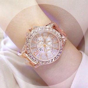 礼盒装瑞士高档品牌专柜正品国际满钻镶钻女表防水石英表手表腕表