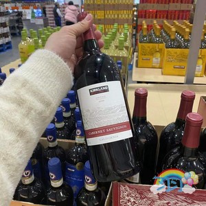 costco代购美国进口kirkland/科克兰赤霞珠红葡萄酒1500ml 宴会酒