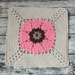 毛线编织坐垫椅垫