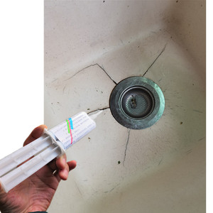 陶瓷破裂修补剂专用瓷砖胶水洗手盆洗脸池马桶便盆裂纹裂缝防漏水