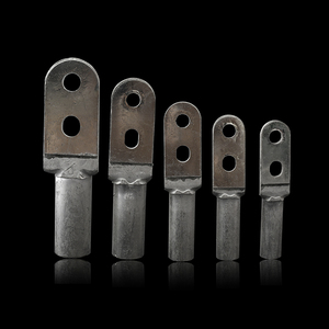 钎焊双孔铜铝接头dtl-240(q) 铜铝复合线鼻 dtlq-240双孔铜铝线耳