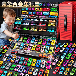 合金车模玩具小汽车模型车跑车赛车小轿车仿真男孩礼物儿童玩具车