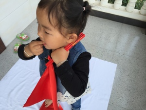 包邮幼儿用18cm长度筷子舞蹈儿童表演24cm小学生蒙古舞筷子道具