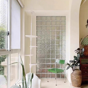 超白玻璃砖空心水晶方块马赛克隔断墙卧室透明屏风卫生间艺术背景