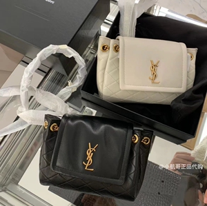 【现货】圣罗兰ysl nolita mini羊皮单肩斜挎链条包菱格纹