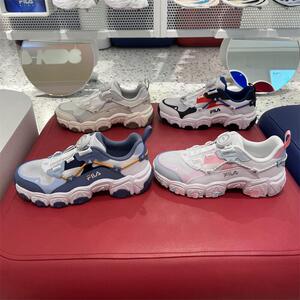 斐乐fila儿童鞋专柜正品2022夏男女童猫爪跑鞋运动鞋k15b221108