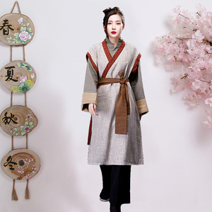 古装粗布汉服女