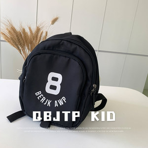 q宝家童品 幼儿园宝宝小书包洋气男女童时尚背包学生儿童双肩包潮