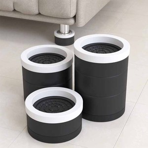 家具桌椅加高脚垫沙发黑色脚增高茶几电视柜洗衣机升高防滑通用垫