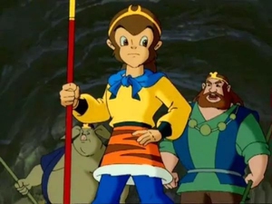 定制假发套cosplay 动漫西游记98款cos孙悟空 棕色机制美人尖假毛