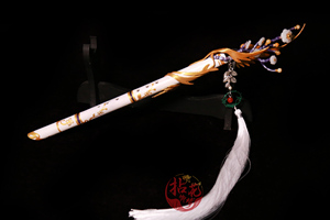 拈花饰梦 剑网3万花cos武器墨颠笛子花间游剑三大小橙武道具配饰