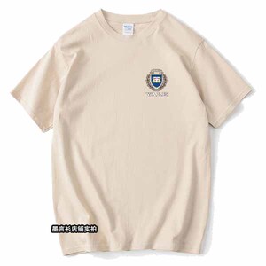 yale university耶鲁大学短袖t恤衣服夏季会纪念品校服半袖周边