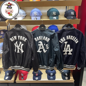大牛韩代韩国newera纽亦华男女23春秋新款ny大标棒球服夹克宽松潮