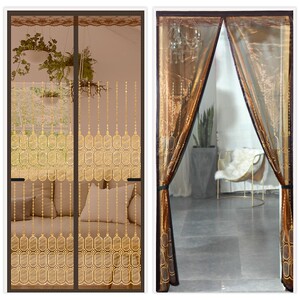 防蚊防蝇门帘家用魔术贴磁性免打孔纱门2022夏季新款隐私通风对吸