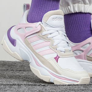 adidas阿迪达斯官网女鞋2021秋季新款运动鞋粉色复古老爹鞋fy6638