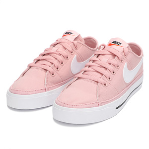 nike耐克女鞋运动鞋2022春季新款粉色轻便低帮帆布休闲板鞋cz0294