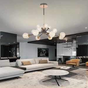 往事照明设计客厅吊灯现代轻奢水晶餐厅灯饰温馨宜家卧室led灯具s