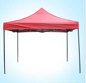 3米户外广告帐篷印字折叠停车遮阳棚摆地摊四脚雨棚四角大伞帐篷