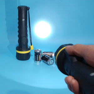 普通1号大干电池3节防水潮手电筒加长款高亮led日常家用应急照明