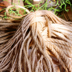 麻绳绳子手工编织天然