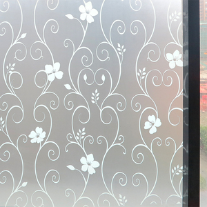 白铁艺窗贴窗花纸磨砂贴纸卫生间透光不透明浴室玻璃遮光窗户贴膜