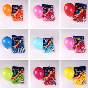 KY凯悦5寸气球100个凯越汽球马卡龙小气球加厚亚光地爆球装饰布置